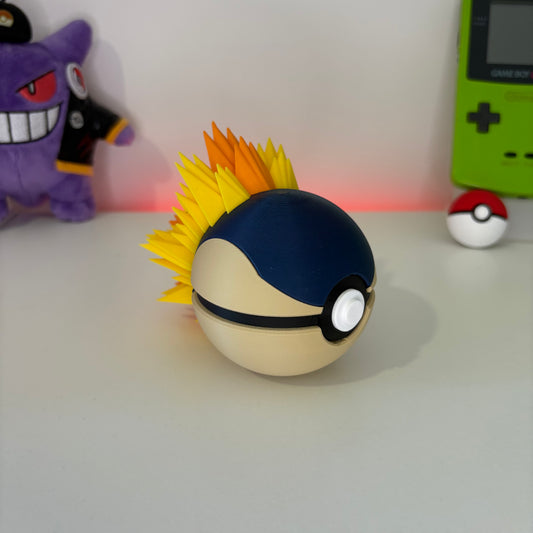 #155 Cyndaquil Pokeball