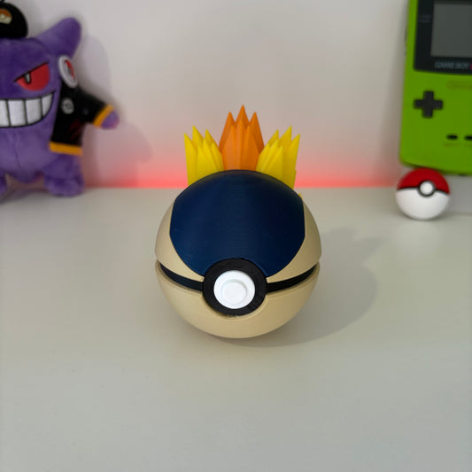 #155 Cyndaquil Pokeball