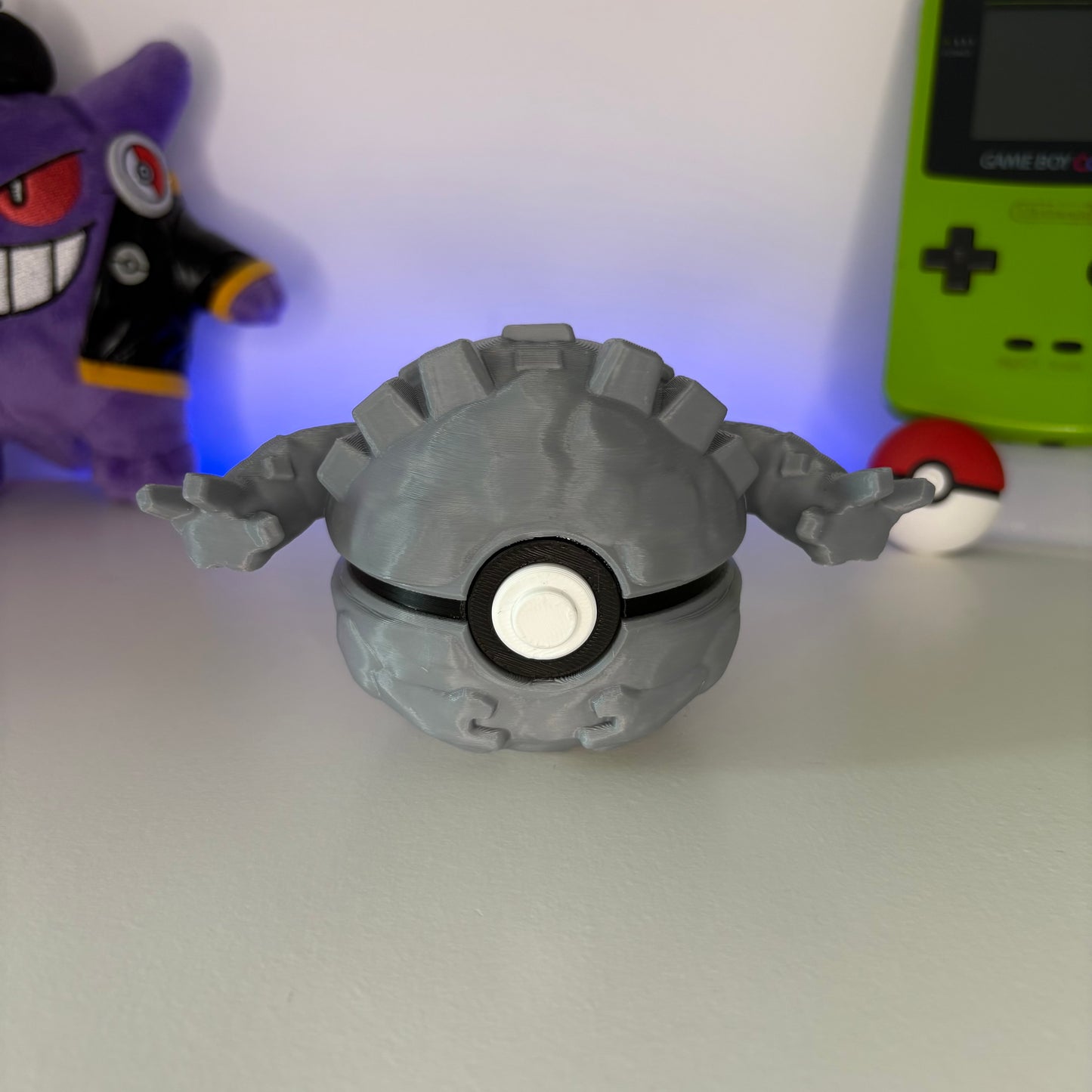 #075 Graveler Pokeball